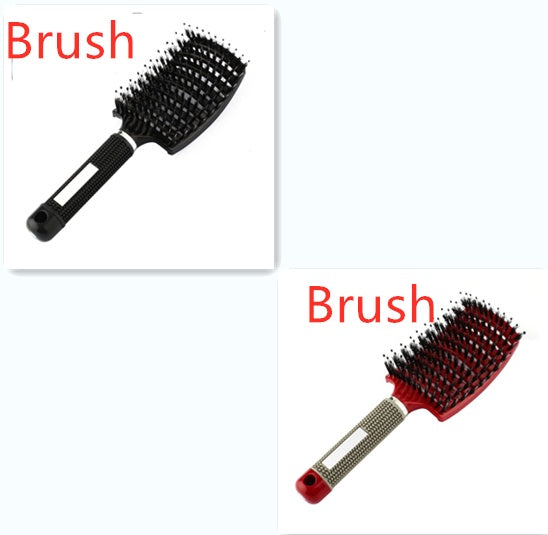 Hairbrush Anti Kit Brushy Women Detangler Hair Brush Bristle Nylon Scalp Massage Teaser Hair Brush Comb Hairbrush Anti Kit Brushy Women Detangler Hair Brush Bristle Nylon Scalp Massage Teaser Hair Brush Comb
